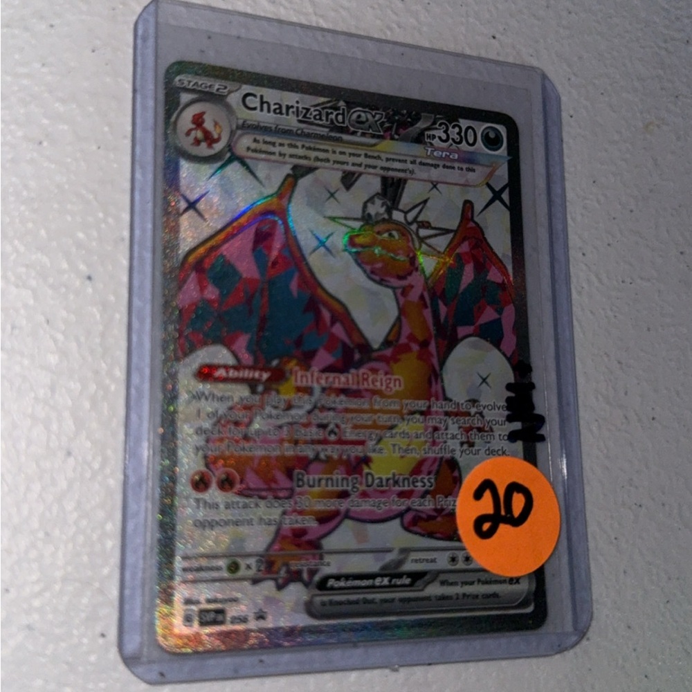 Charizard EX Holographic Card